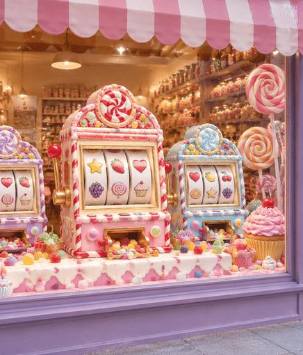 Tampilan permainan Sweet Bonanza